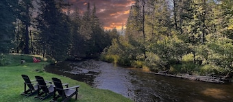 Shadowland River Lodge on Boardman River - Pet Friendly - Acreage - Private