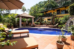 Pool - Charming Casa del Angel, Heavenly Private Estate with Beautiful In-Ground Pool (Puerto Vallarta)