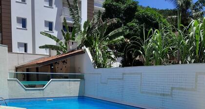 Beautiful and cozy apartment in Praia Grande, 3 minutes walk from the beach