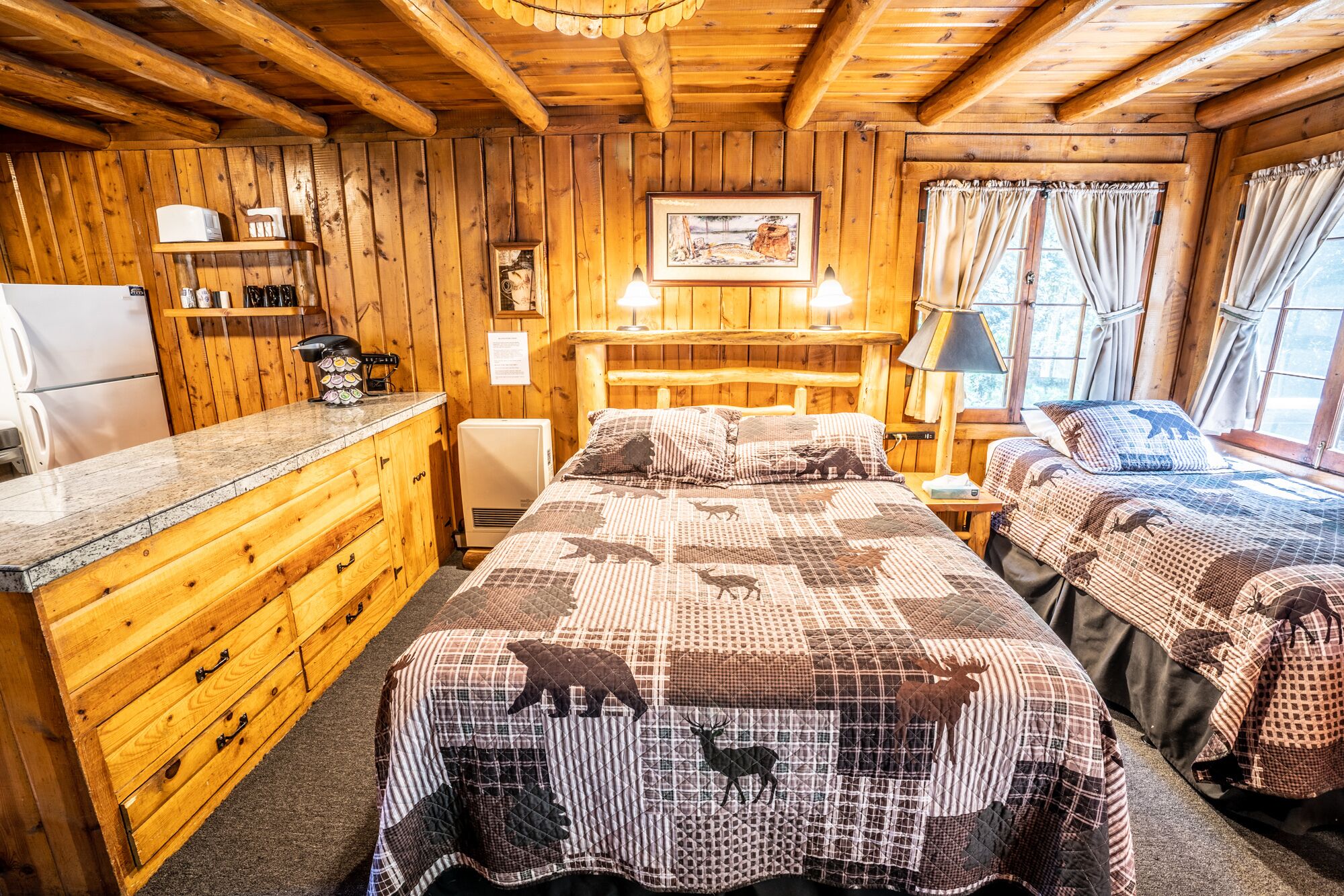 Free WiFi, bed sheets