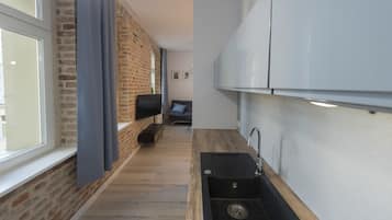 Suíte estúdio (Karol) | 1 quarto, individualmente decorados, individualmente mobiliados