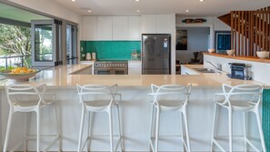 Fridge, microwave, oven, stovetop - 56 Becker Road - one street back from the Beach! (Forster)