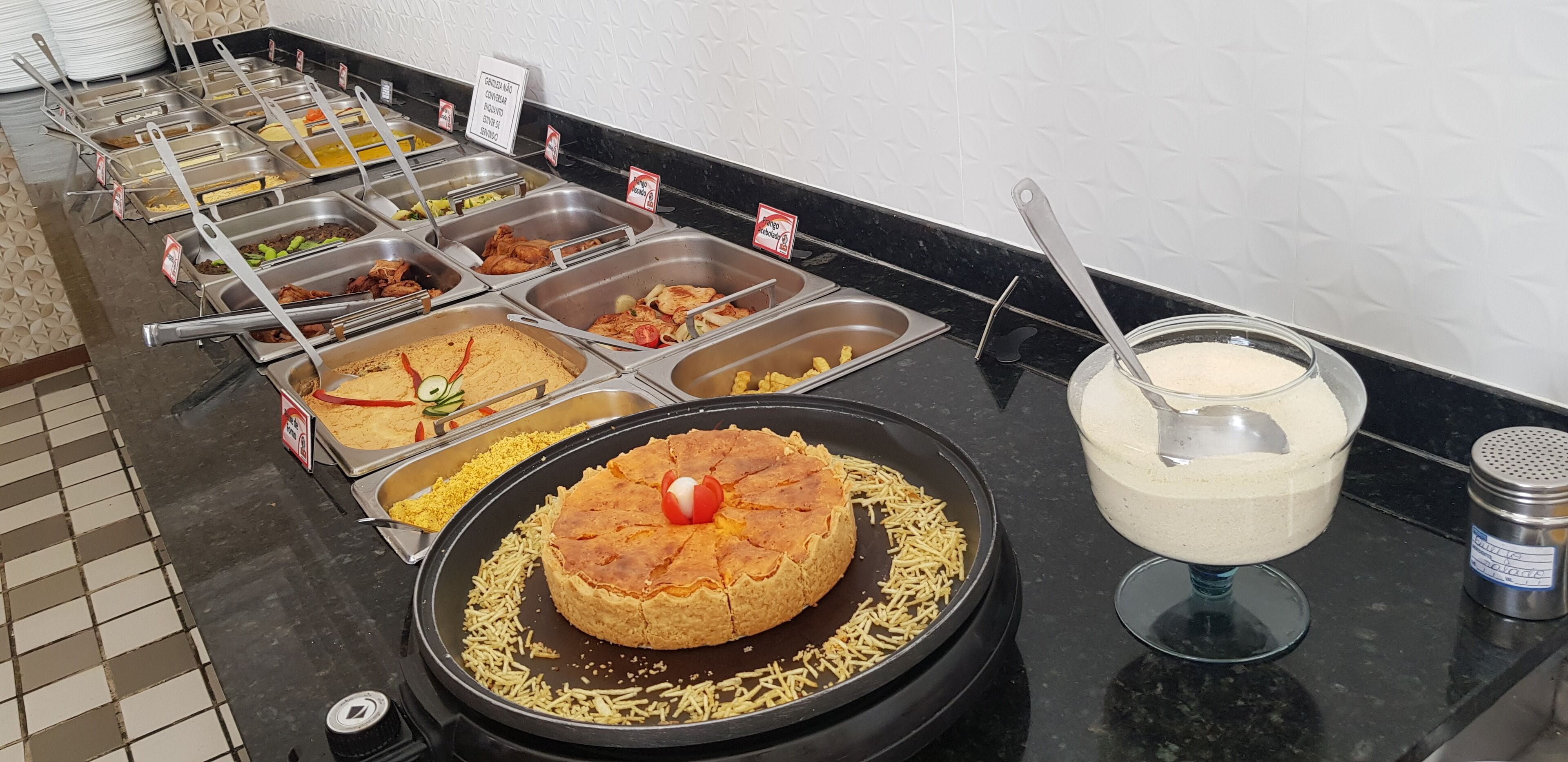 Opções para refeição