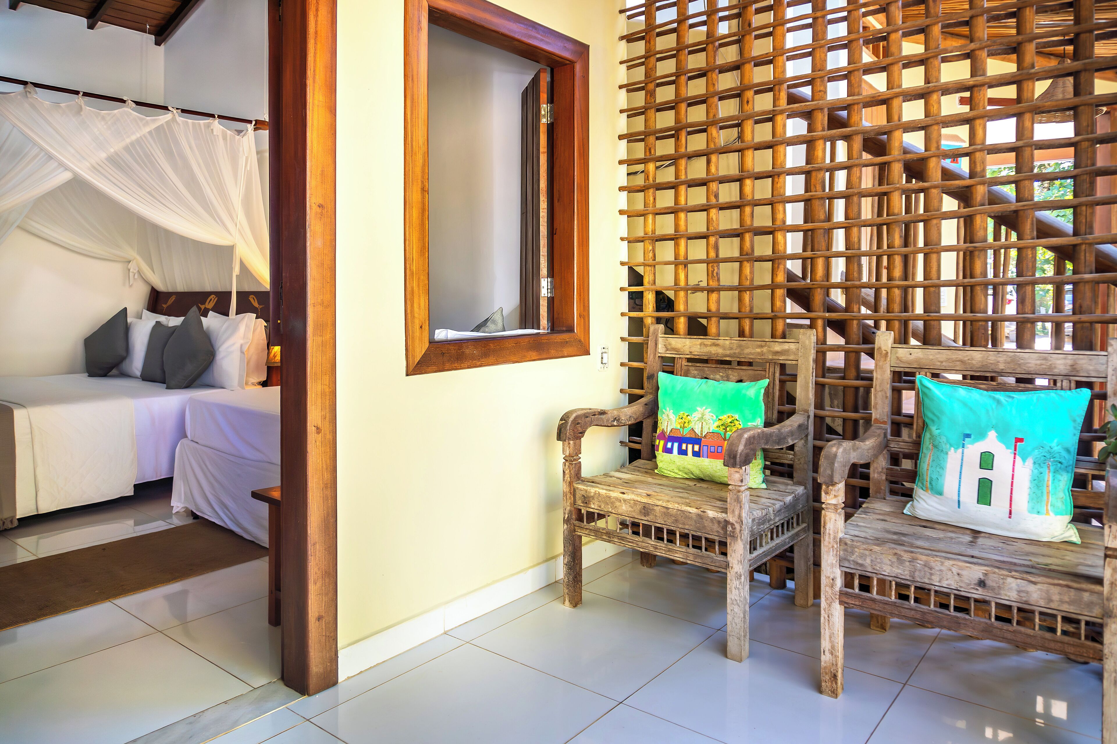 三人房 | 迷你吧、獨特設計、獨特裝修、書桌