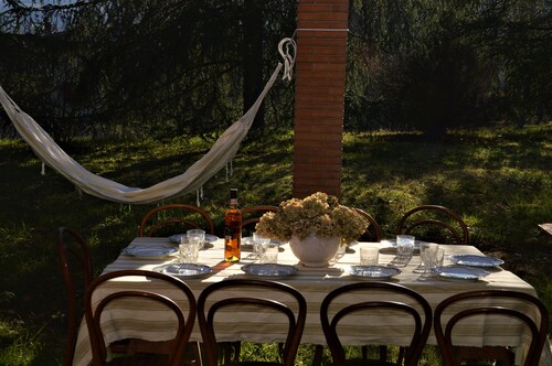 Villa with view of the Poppi castle, unlimited Internet use