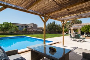 Outdoor pool - VILLA VALLS Rustic Villa (Montuiri)