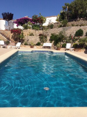 Pool - Secluded, Spacious, Luxury Villa & Swimming Pool in Beautiful Rustic Location  (Benidoleig)
