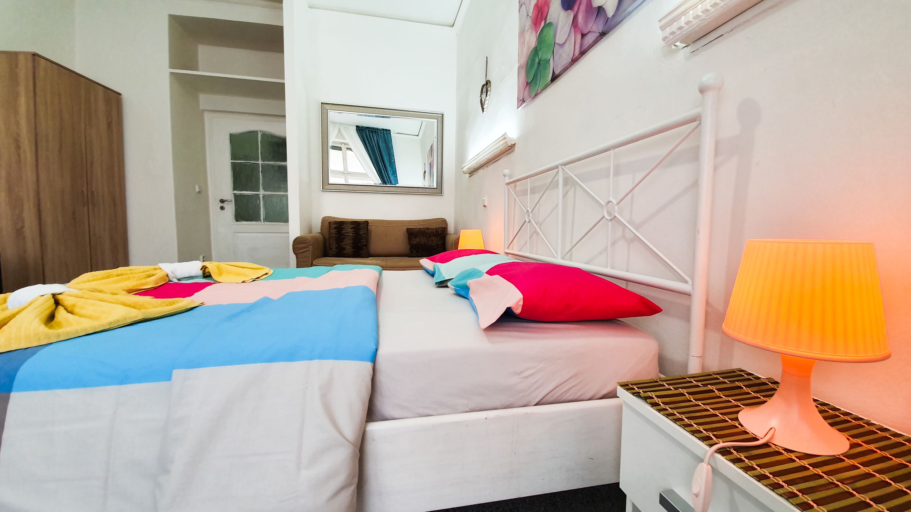 2 soverom og sengetøy