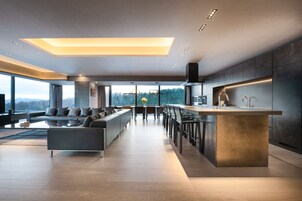 Penthouse Yotei | Living area | LCD TV, Netflix, Hulu, streaming services