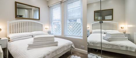 1 bedroom, iron/ironing board, travel crib, free WiFi