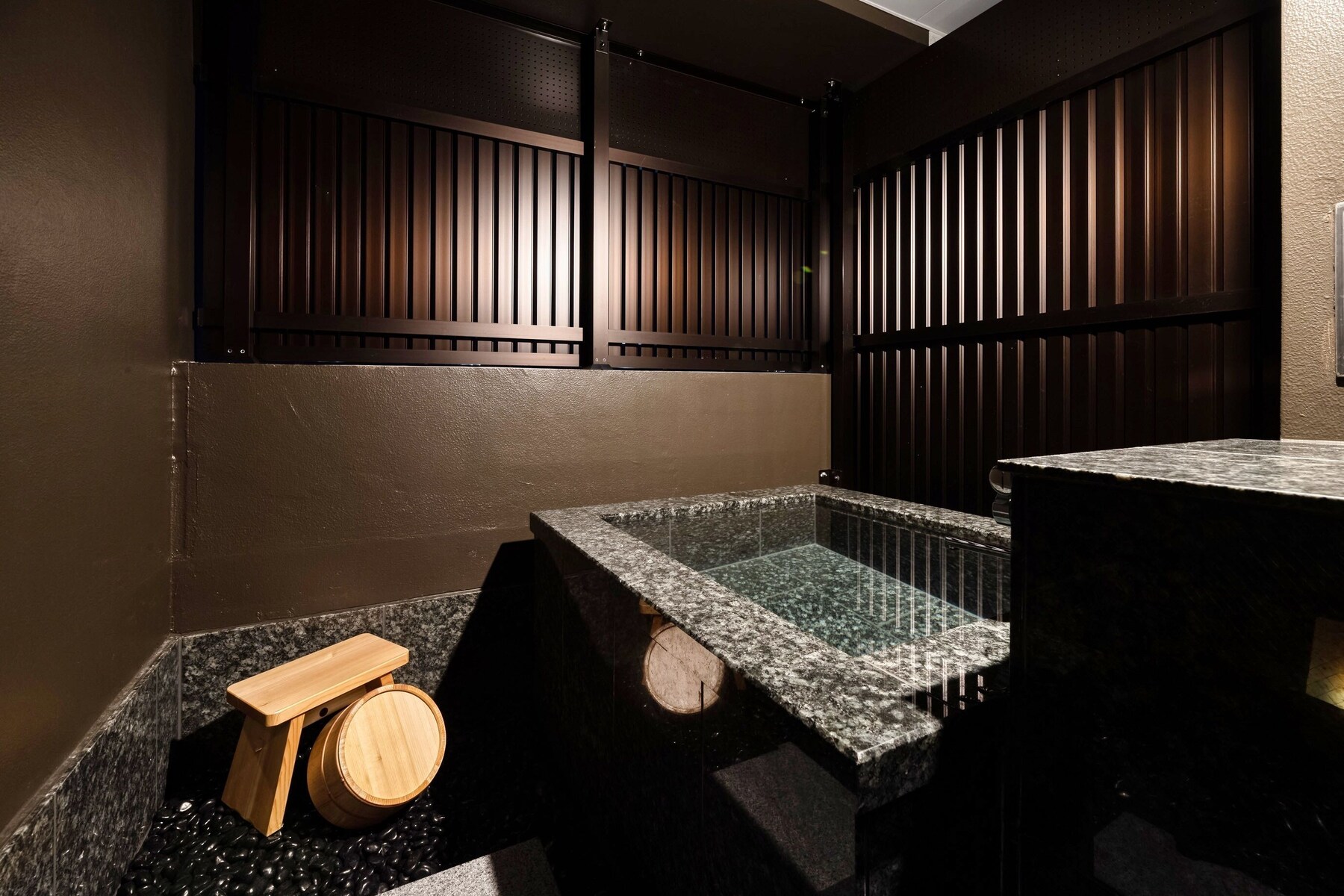 King Room with Partially Open-air Bath (Japanese Style TATAMI), Non Smoking | Bathroom amenities | Separate tub and shower, deep soaking tub, free toiletries, hair dryer