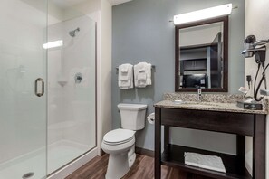 Suite, 1 King Bed, Non Smoking | Desk, iron/ironing board, free WiFi, bed sheets