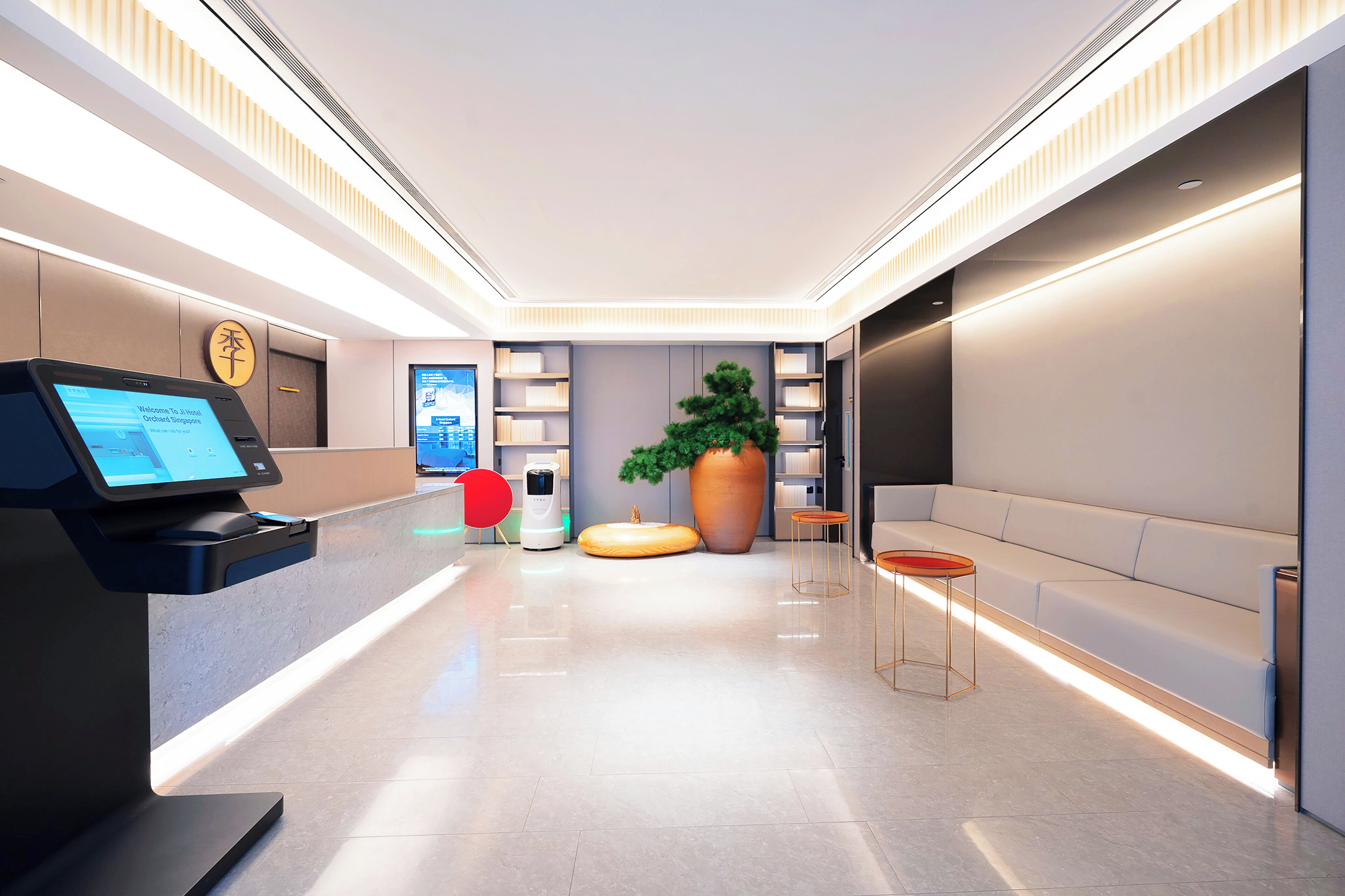 Voorkant van accommodatie