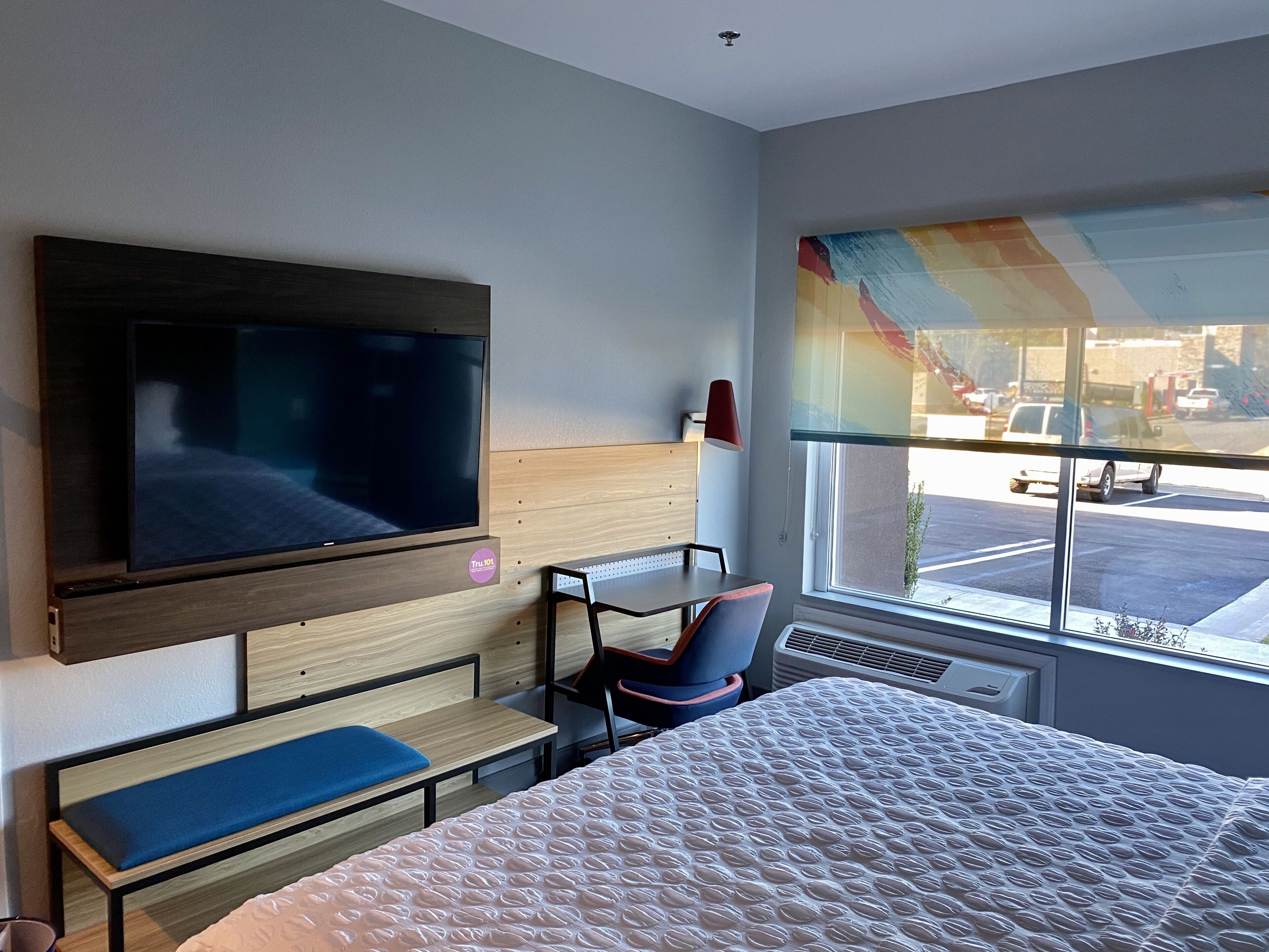 room, 1 king bed | television