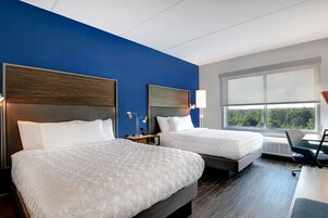 Room, 2 Queen Beds, Accessible (Hearing) | Individually furnished, desk, laptop workspace, soundproofing