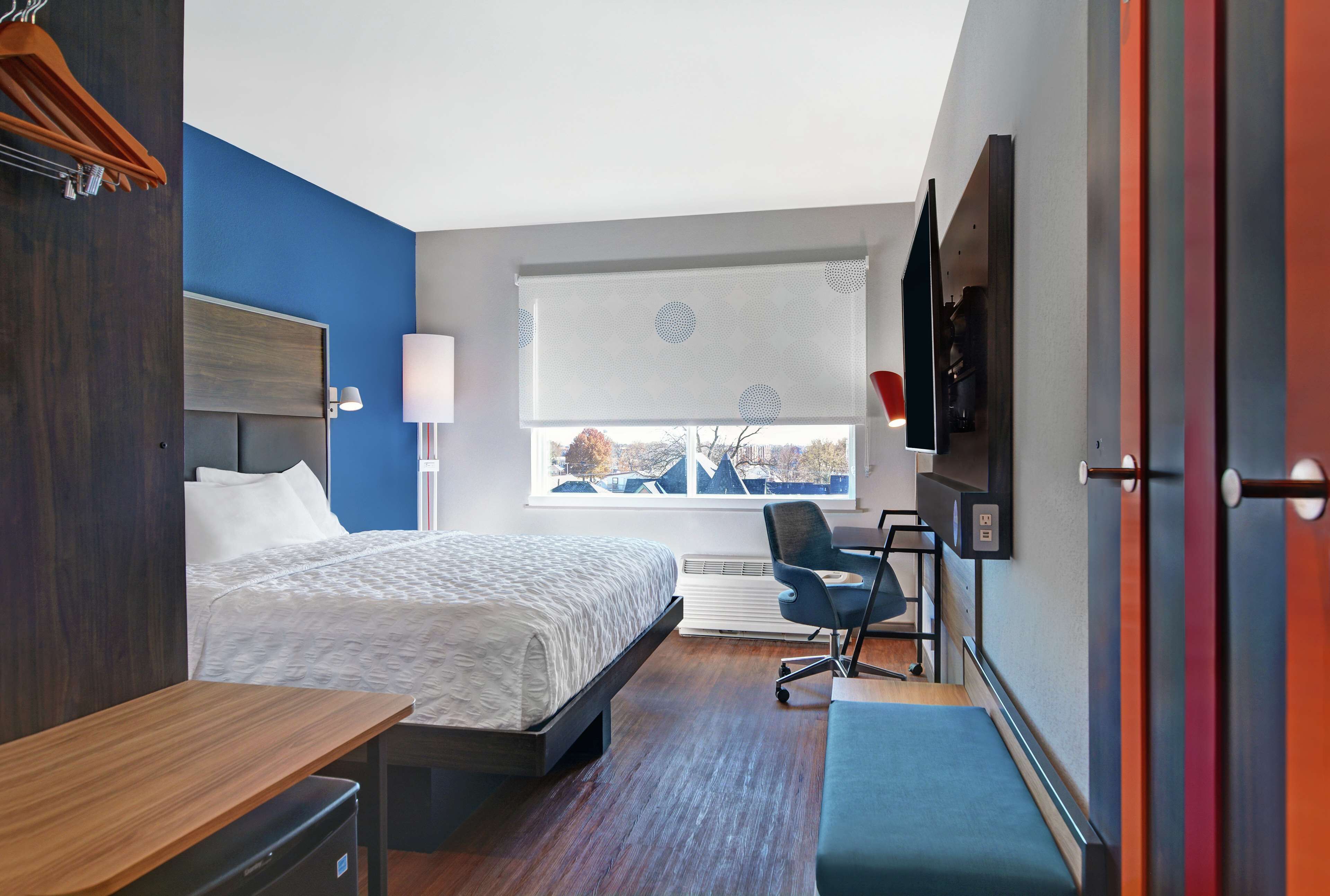 1 bedroom, blackout curtains, iron/ironing board, free wifi