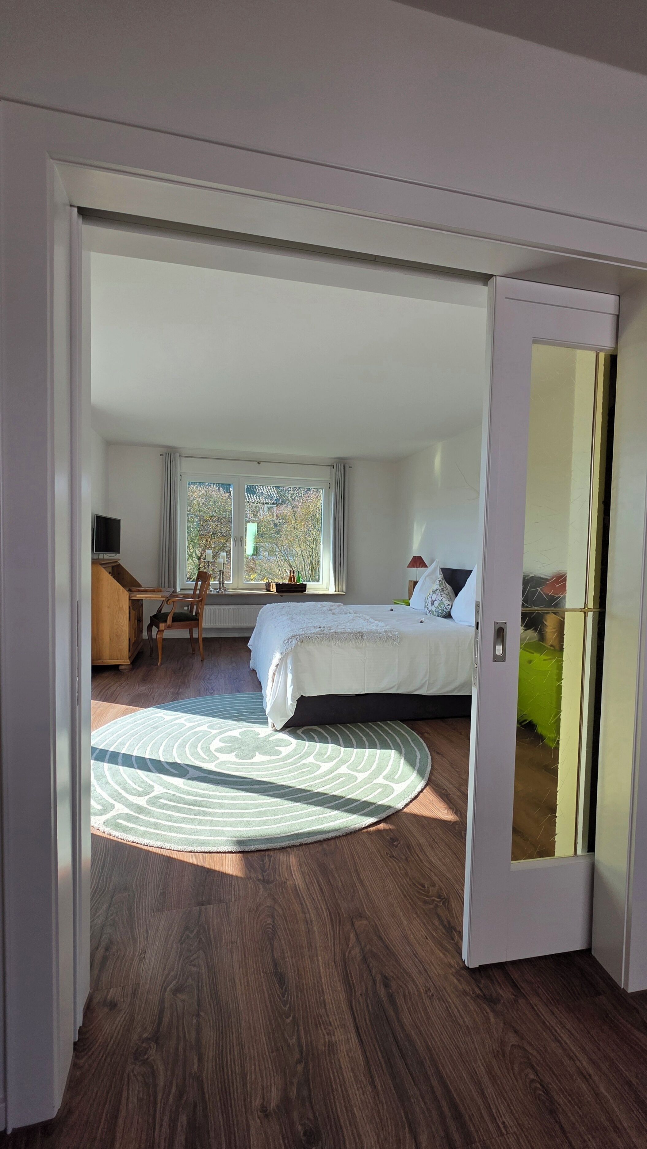 1 Schlafzimmer, Reisekinderbett, kostenloses WLAN, Bettwäsche