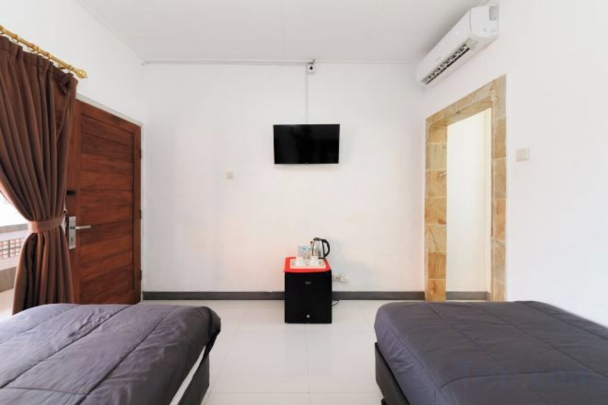 Cortinas blackout, camas extra, wifi gratis y ropa de cama 