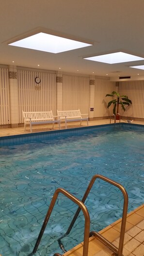 Indoor pool, a heated pool