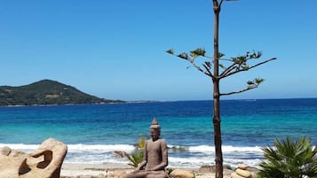 Am Strand, Liegestühle