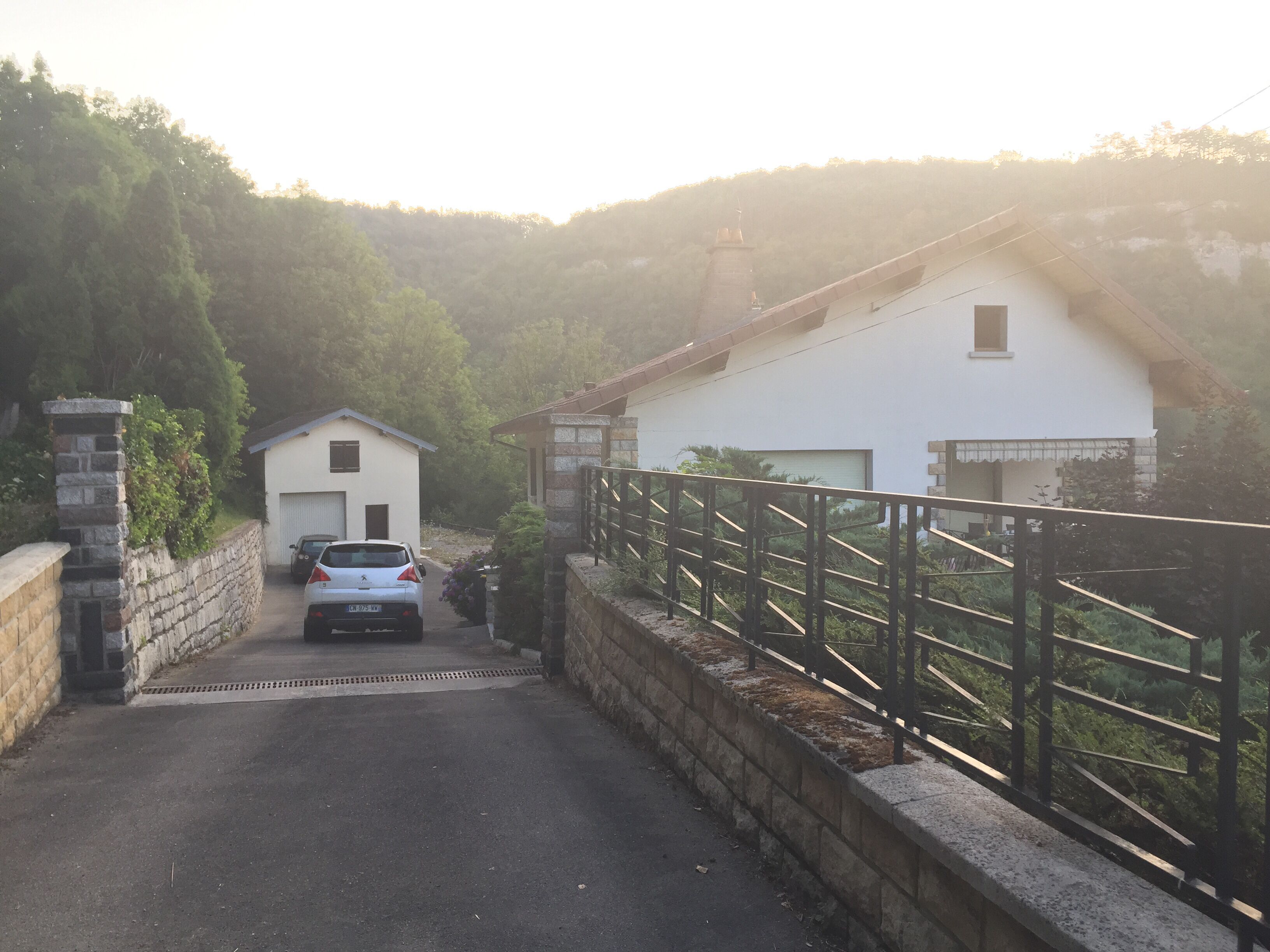 Enceinte de l’hébergement