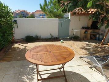 terrasse et plancha