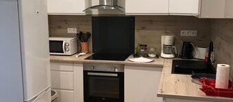 3 bedrooms in double bed in a completely renovated apartment