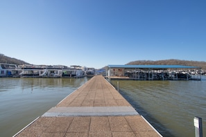 Unclassified image, 5 of 35, button - Boat Days Begin Here, Walk to  Hurricane Marina (silver point)