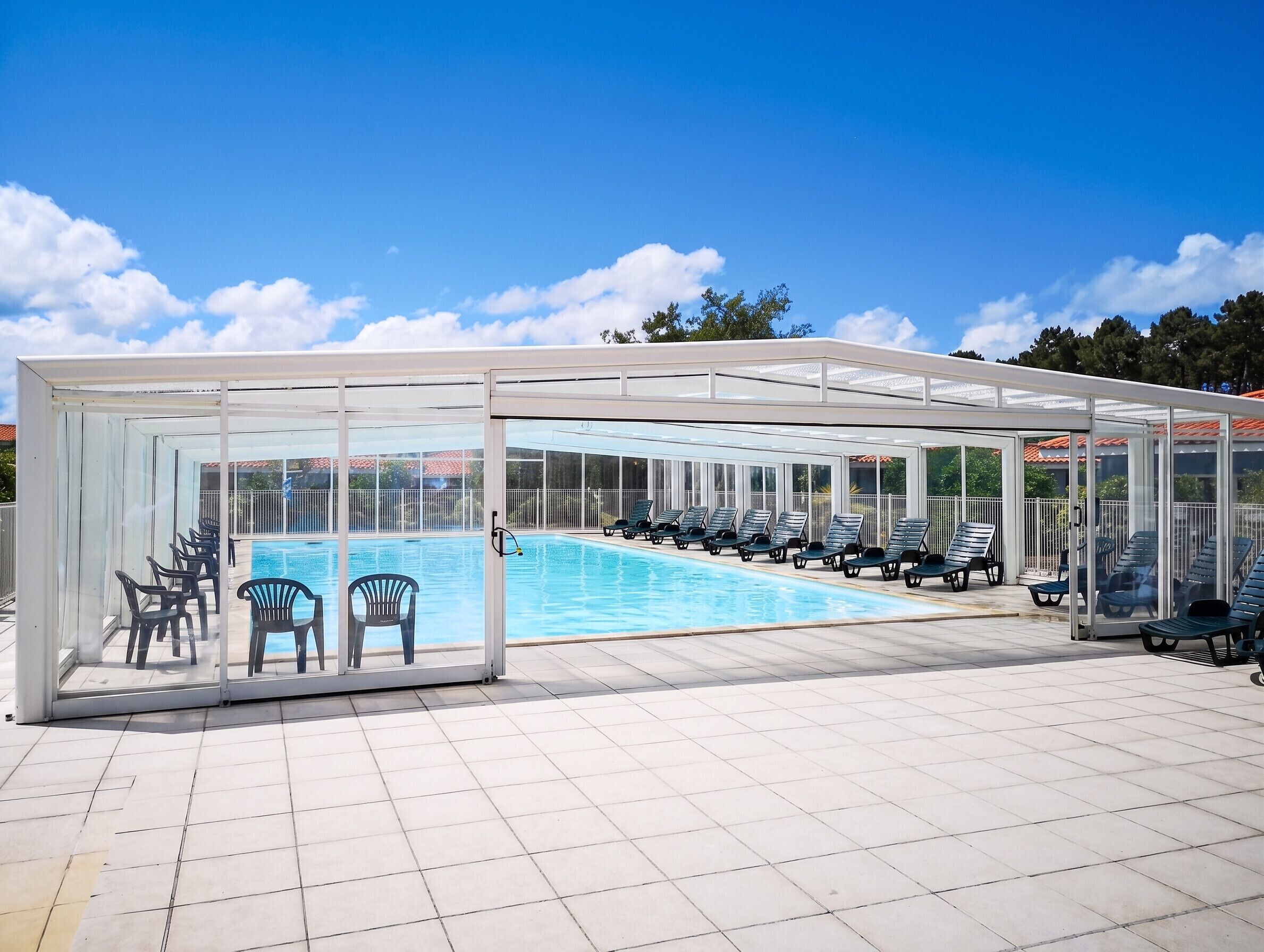 Beheizter Pool