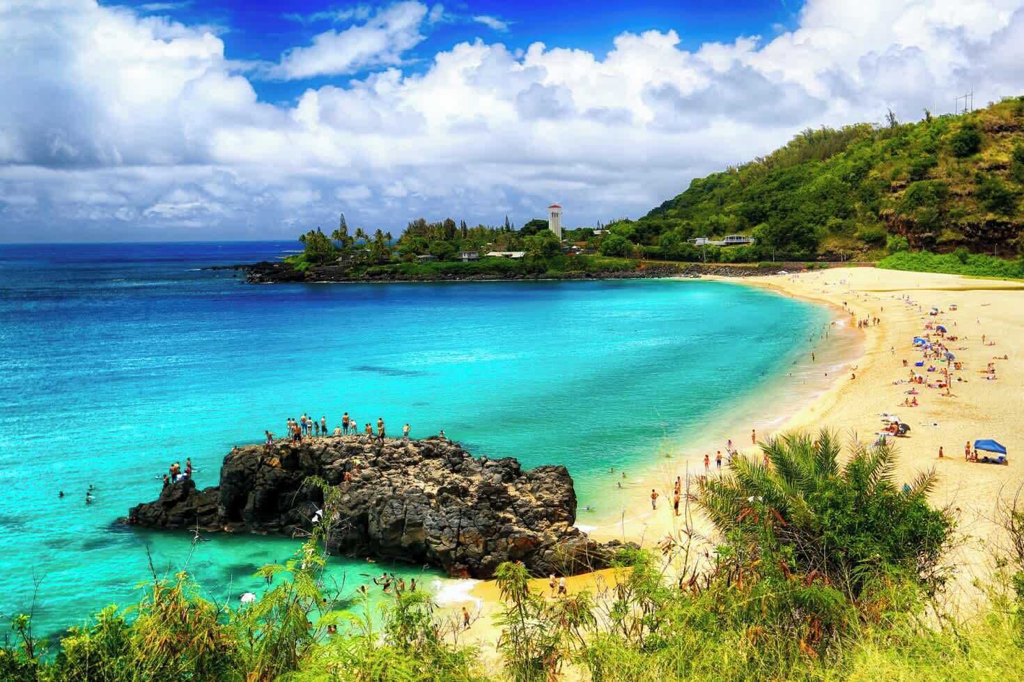 Una playa cerca