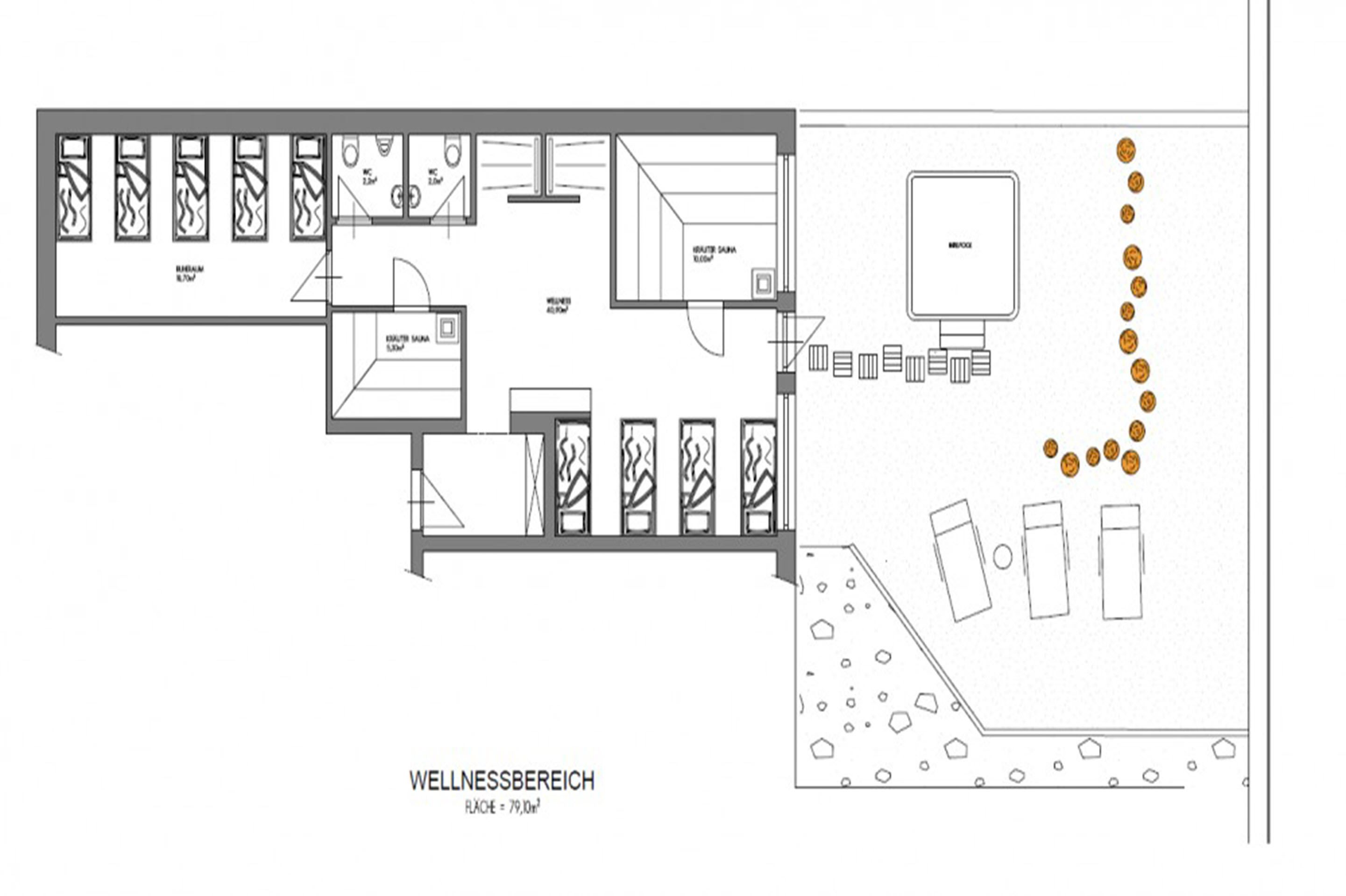 sauna, hot tub, steam room