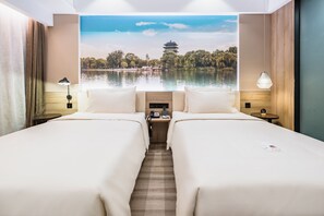 Business kamer, 1 twee- of 2 eenpersoonsbedden | Uitzicht vanuit de kamer