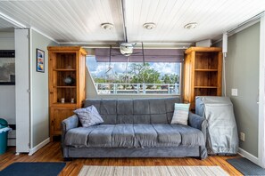 Smart TV, video games, DVD player, books