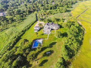 Exterior - Quivett Compound 419-B  Magnificent Mansion, Privacy, Pool, Water Views in Brewster (Brewster)