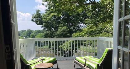 Dramatic family home directly on the Saugatuck River in Westport, CT