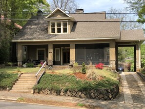 Exterior - Totally Private Apt #4, Historic 1908 House, Candler Park, offstreet parking (Atlanta)