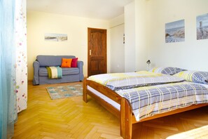 2 soverom, strykejern/-brett, wi-fi og sengetøy