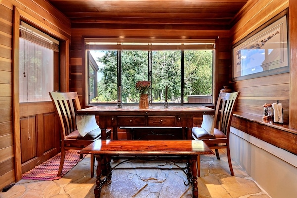 Our Dining Area looking out on 16th Fairway.