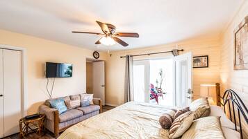 2 chambres, fer et planche Ă repasser, Wi-Fi gratuit, draps fournis