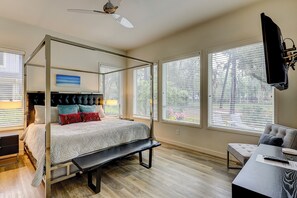 7 slaapkamers, een strijkplank/strijkijzer, gratis wifi, beddengoed