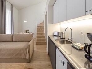 Appartement Duplex, 1 chambre | Cuisine privée