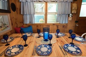 Dining - Sunset Lodge: A Waterfront, Boathouse and Dock, Colton, NY (Colton)