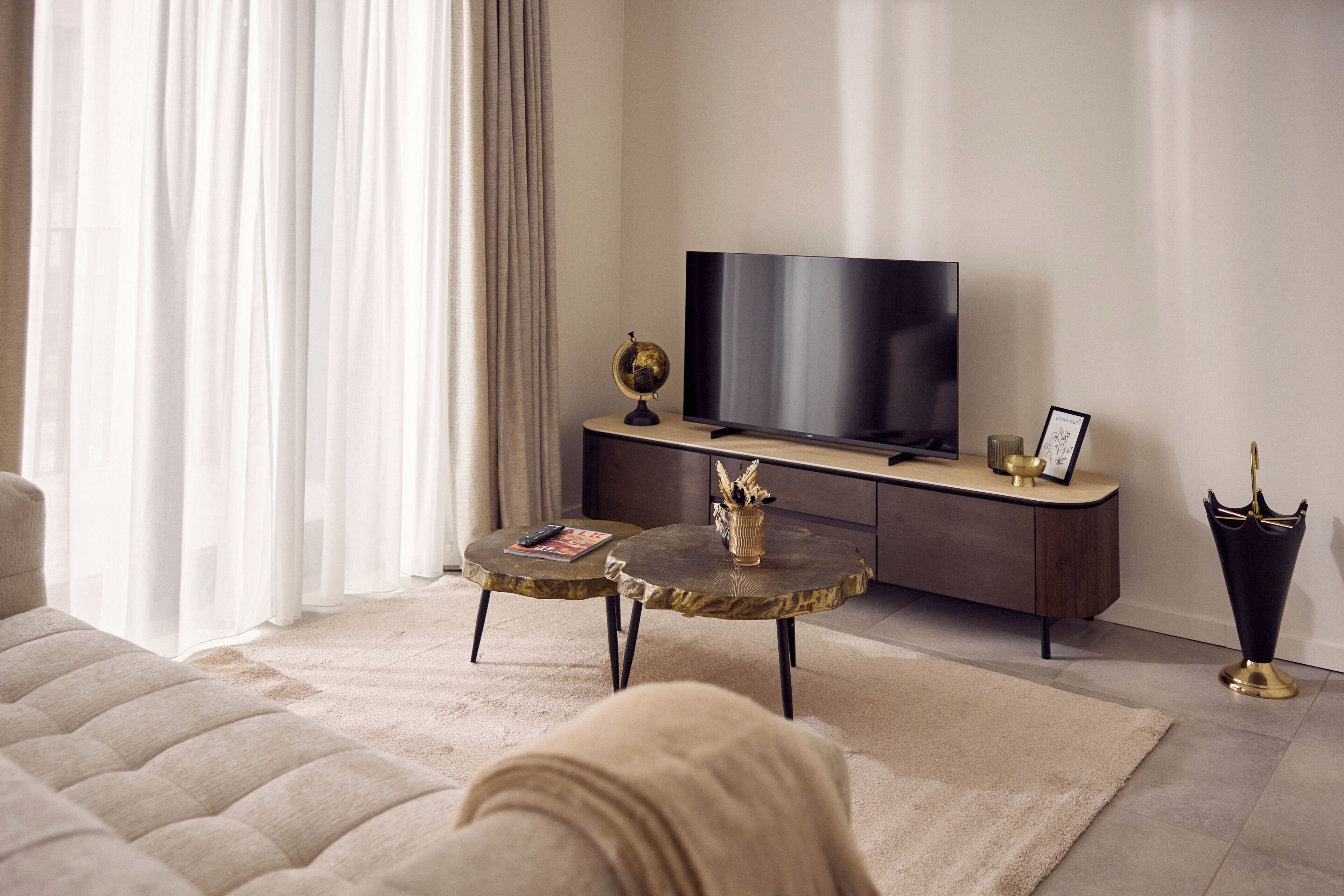 Comfort Apartment | Living area | TV