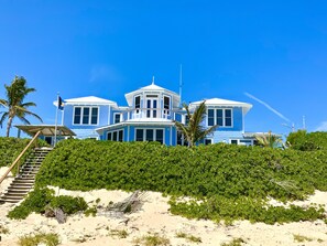 Exterior - Calypso: Your Oceanfront Oasis Steps Away from Hope Town, Dock, Pool (Elbow Cay)