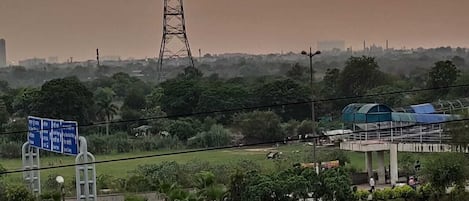 Utsikt från boendet