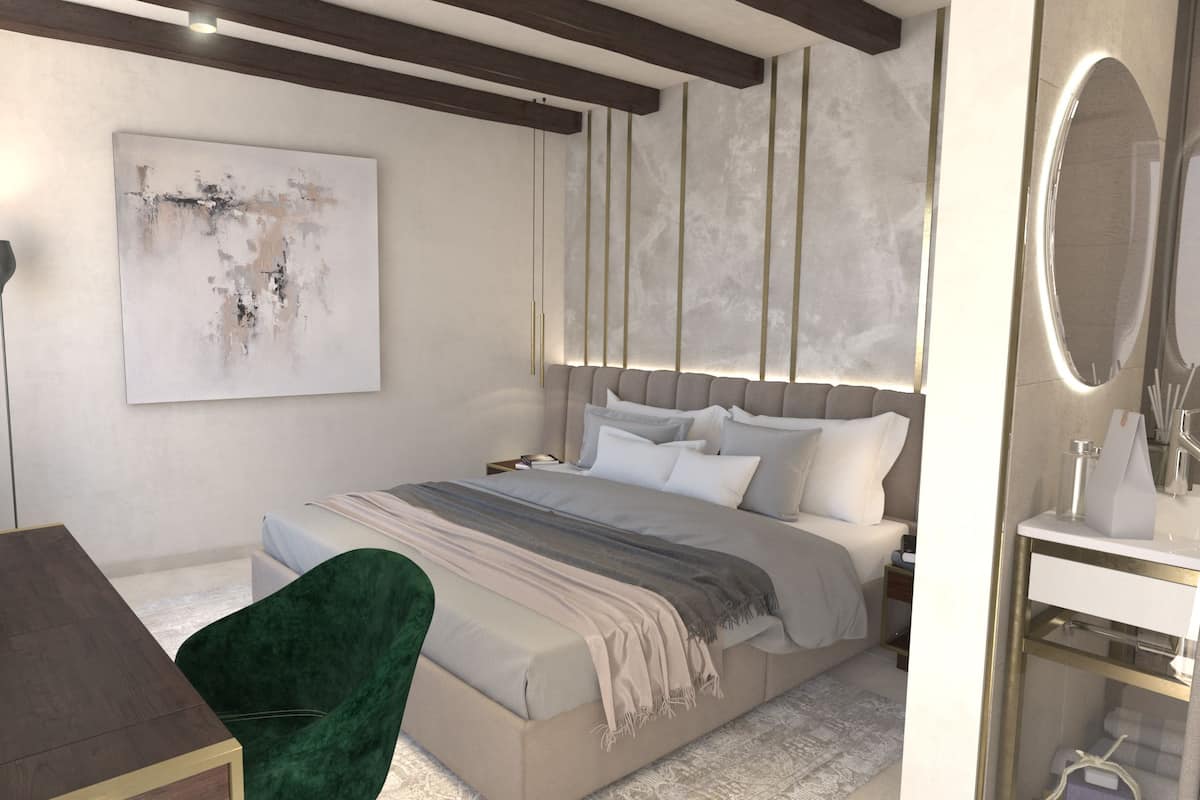 1 bedroom, minibar, individually decorated, individually furnished