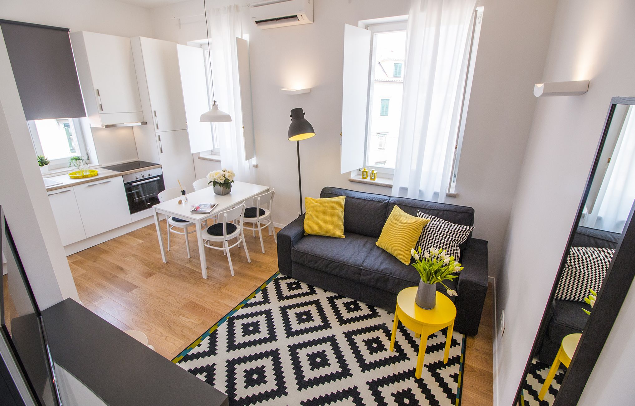 Apartment, 1 Bedroom | Living area | Flat-screen TV