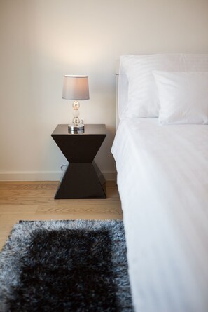 Apartment, 1 Bedroom (City center, Garage, Lift) | 1 bedroom, desk, soundproofing, iron/ironing board