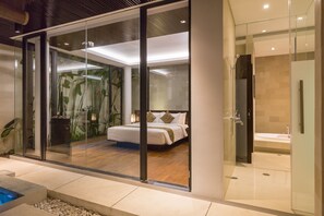 1 bedroom, Internet, bed sheets - 1BR Villa With A BEAUTIFUL View! - W/Private Swimming Pool! (Jimbaran)