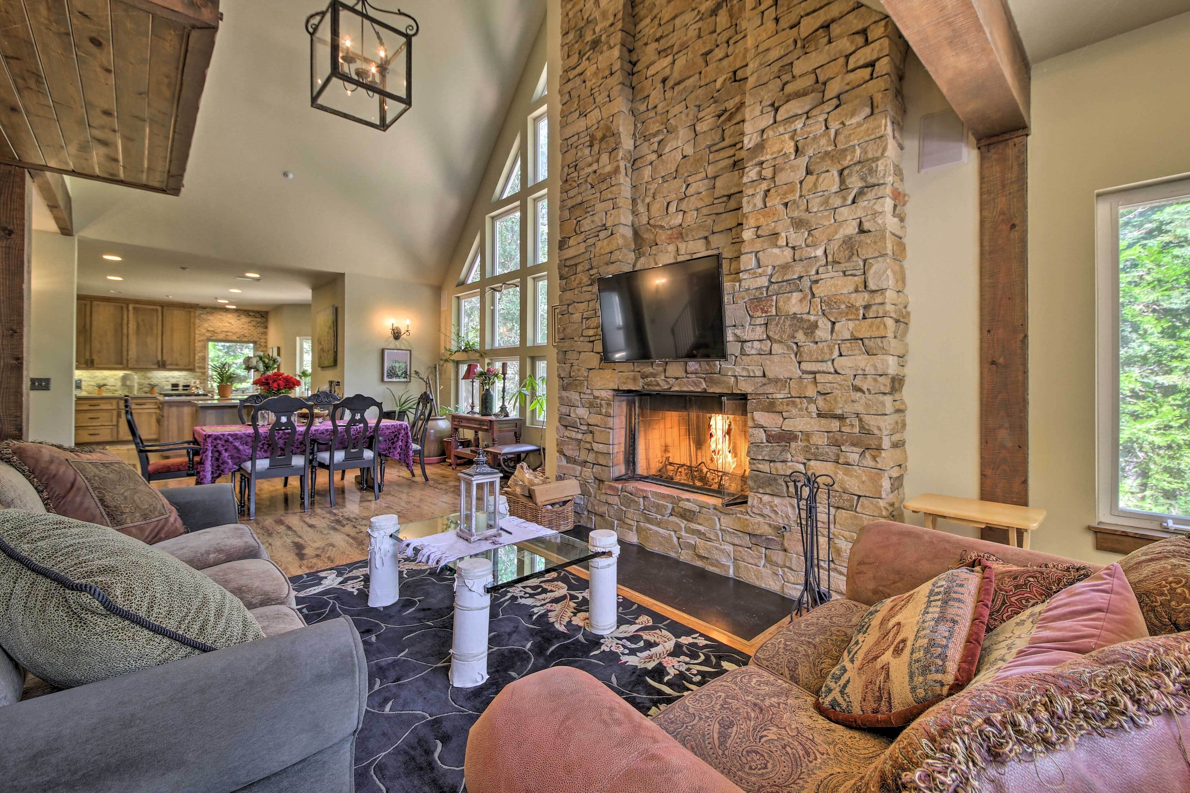 Incredible Lake Arrowhead Home w/ Views & Decks!